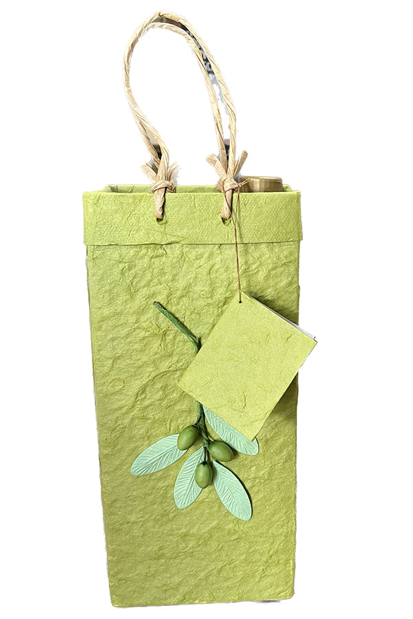 Two Bottle Gift Bag with Gift Tags